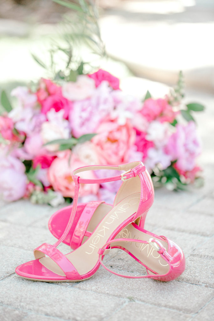 Bright Pink Wedding