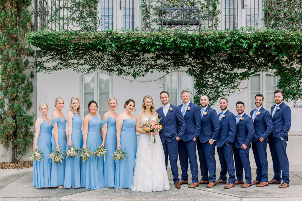 Blue and Navy Wedding