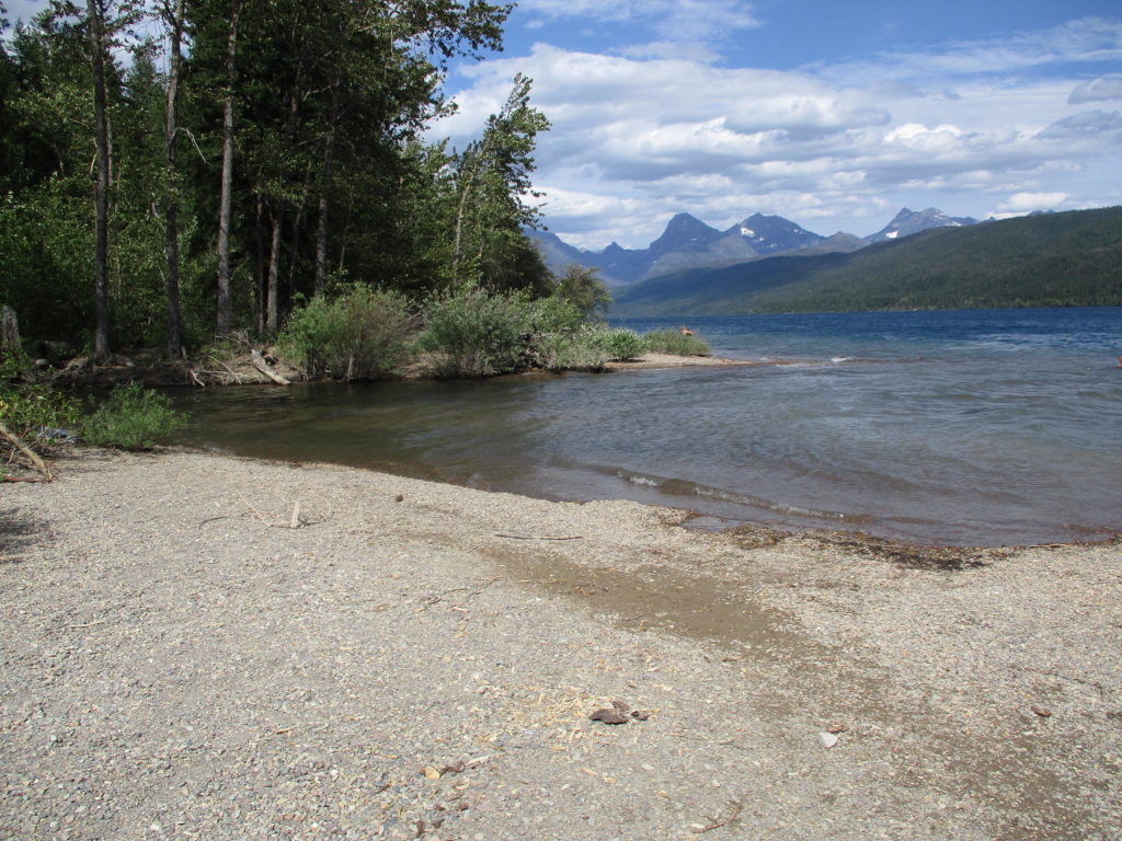 Fish Creek Picnic Area at Glacier National Park
