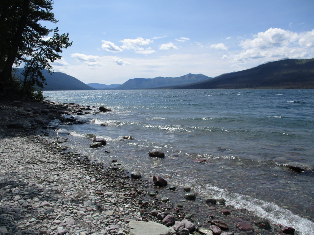 Lake Lake McDonald Lodge Beach at Glacier National Park