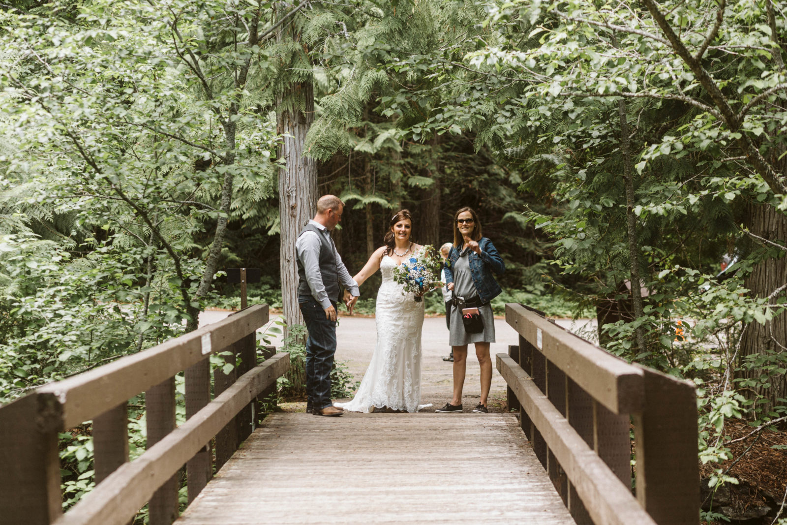 Fish Creek Amphitheater Wedding in Glacier National Park