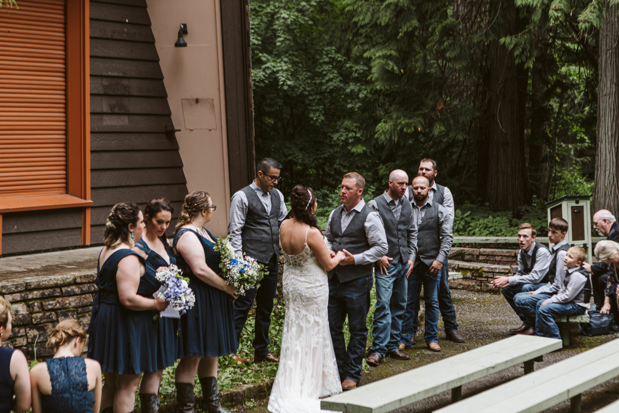 Fish Creek Amphitheater Wedding in Glacier National Park