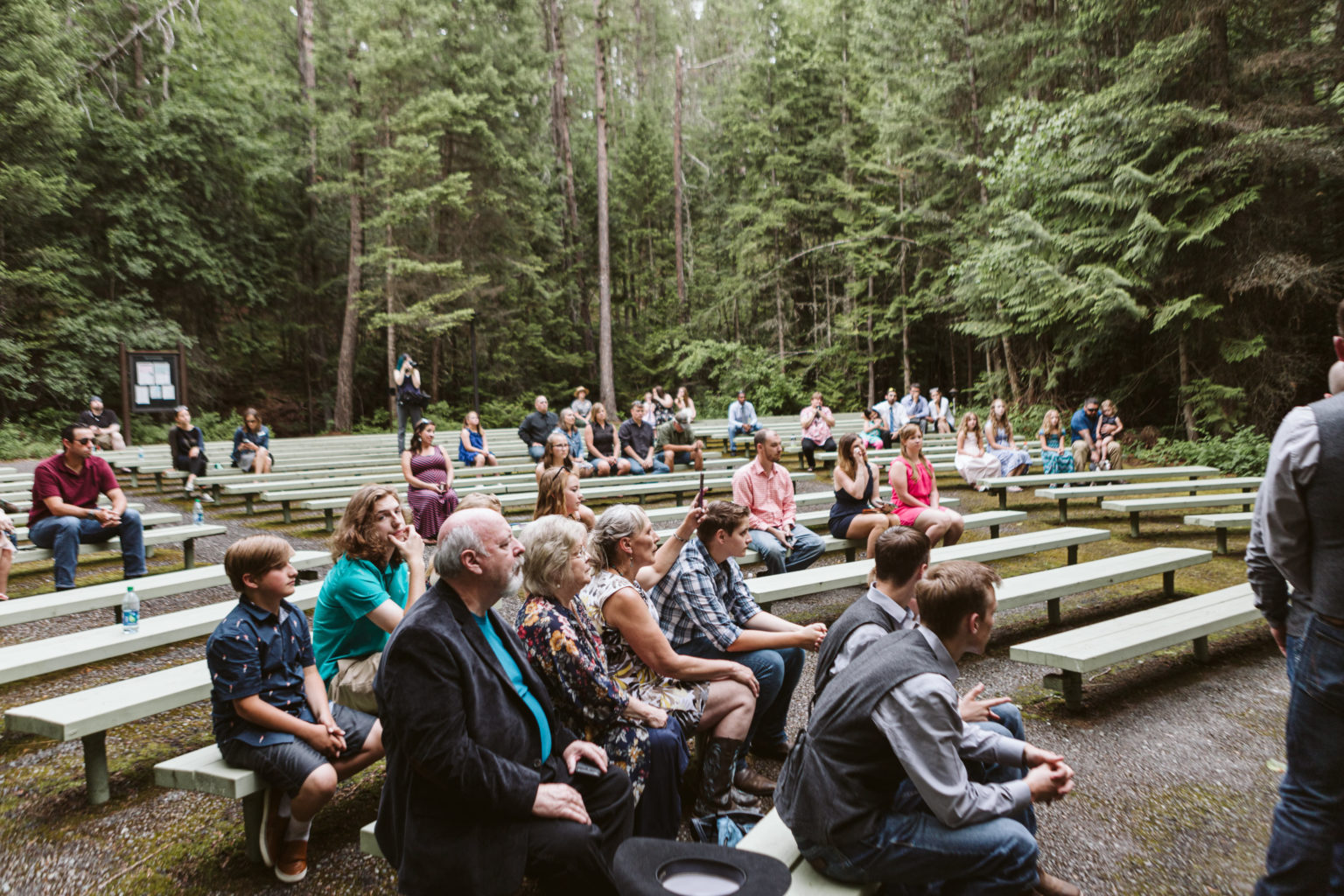 Fish Creek Amphitheater Wedding in Glacier National Park