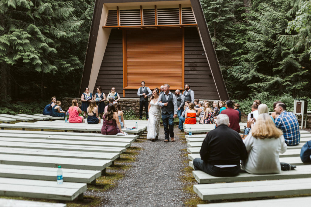 Fish Creek Amphitheater Wedding