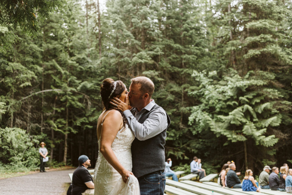 Fish Creek Amphitheater Wedding at Glacier National Park