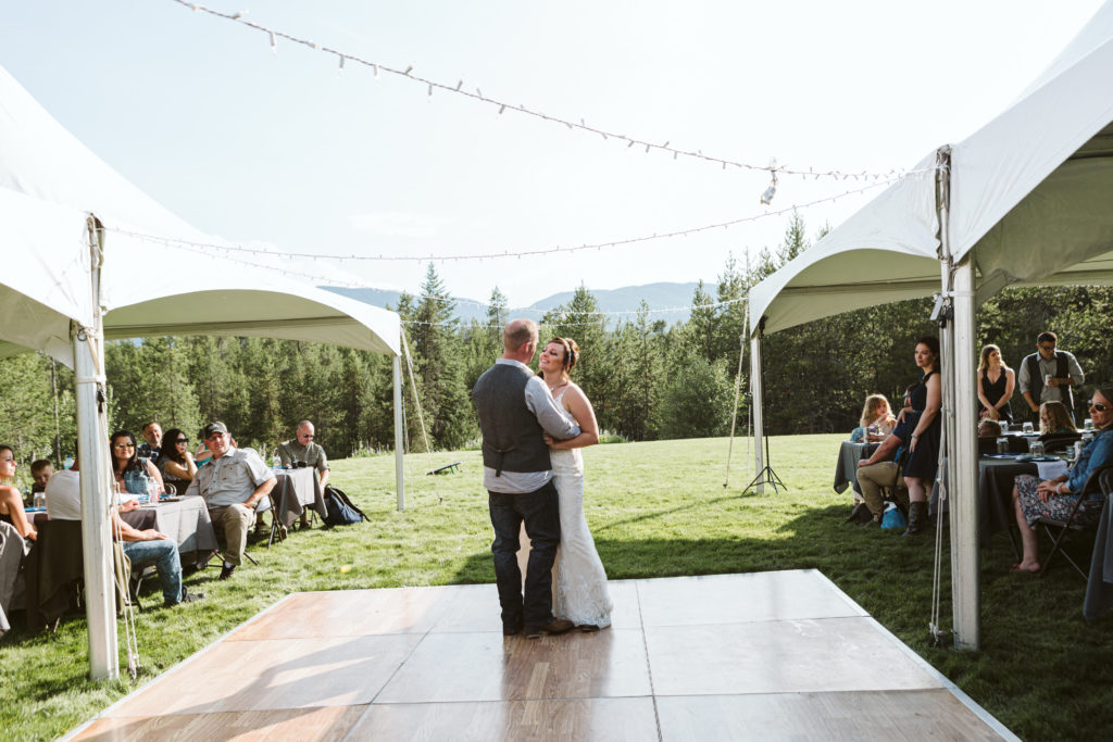 The Great Bear Inn Wedding in West Glacier, MT